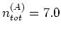$n_{tot}^{(A)}=7.0$