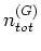 $n_{tot}^{(G)}$