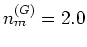 $n_m^{(G)}=2.0$