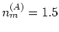 $n_m^{(A)}=1.5$