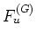 $F_u^{(G)}$